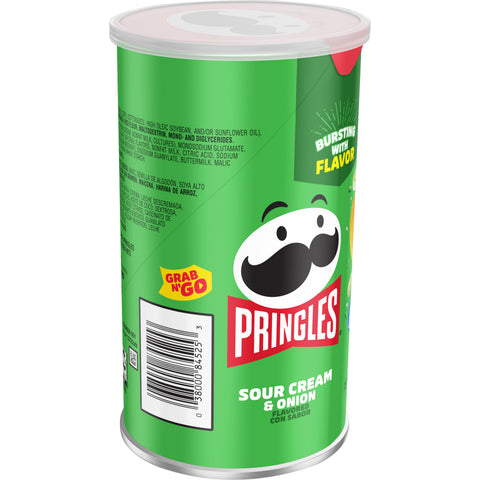 Pringles® CHIP POTATO SOUR CREAM & ONION GRAB & GO