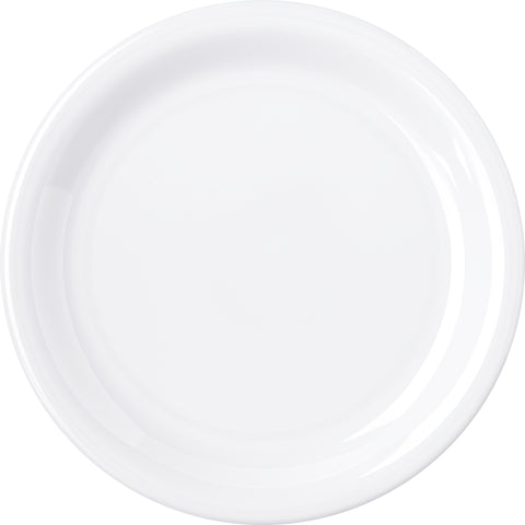 Carlisle PLATE SALAD DURUS® NARROW RIM WHITE 7.25