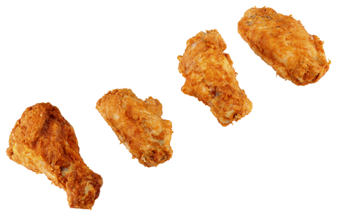 Chicken Wing Original Wings Of Fire® Jumbo Glazed 1st & 2nd Joints Fc 5255-0928