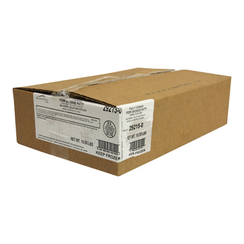 Sausage Pork Pattie All Meat Seasoned Fc Cn 1.5 Oz 29215-0