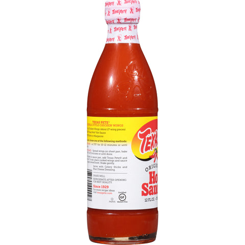 Texas Pete® SAUCE HOT GLASS BOTTLE