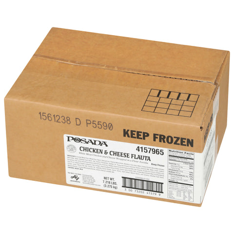 Posada Chicken and Cheese Flauta, 2.75 Ounce -- 42 per case.