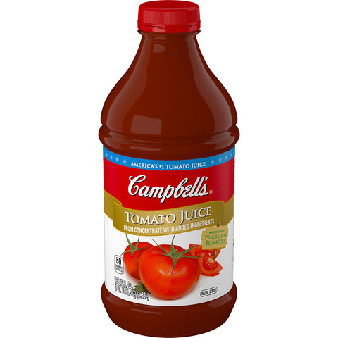 Campbells Tomato Juice, 46 Fluid Ounce -- 6 per case.