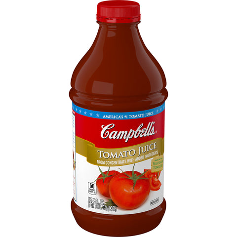 Campbells Tomato Juice, 46 Fluid Ounce -- 6 per case.