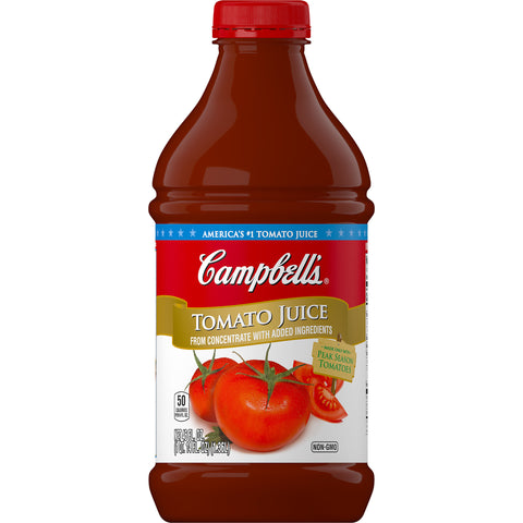 Campbells Tomato Juice, 46 Fluid Ounce -- 6 per case.