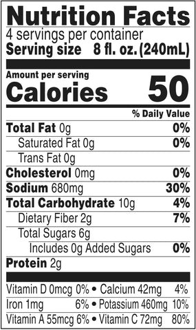 Campbell's® JUICE TOMATO 100% PET TFF