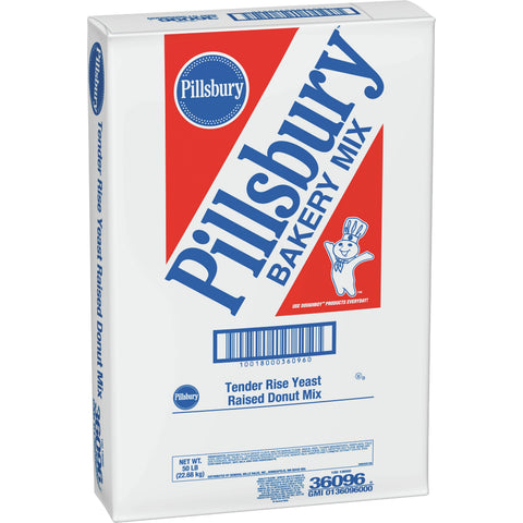 General Mills Pillsburry Yeast Raised Donut Mix 50 Pound