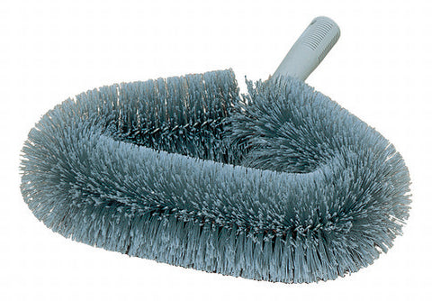 Carlisle DUSTER WALL WIDE SOFT-FLAGGED W/ PVC BRISTLES GREY 12X5.5