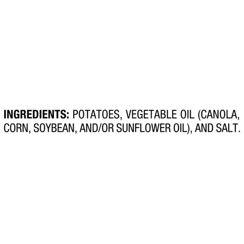 Chip Potato Ridged Regular Large Single Serve