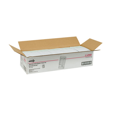 Guestcheck Carbon 2 Part Green 16 Line