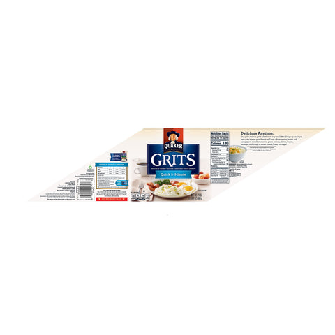 Quaker® CEREAL GRITS QUICK WHITE TUBE