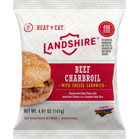 Sandwich Beef Charbroil With Cheese Iw 1368