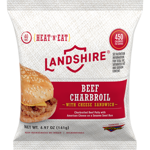 Sandwich Beef Charbroil With Cheese Iw 1368