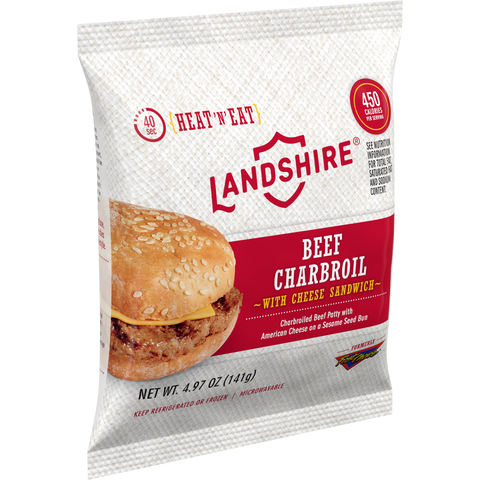 Sandwich Beef Charbroil With Cheese Iw 1368