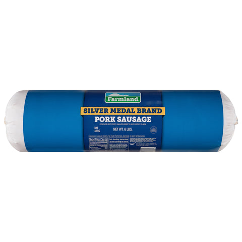 Farmland 58 Percent Lean Pork Sausage Roll, 6 Pound -- 2 per case.