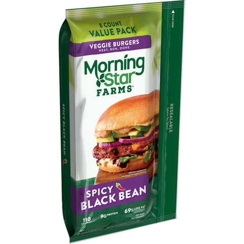 Burger Vegetarian Black Bean Spicy