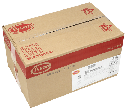 Tyson® CHICKEN TENDERLOIN FRITTER BREADED CLASSIC LIGHT PEPPER RAW 2.29 OZ 10170320928