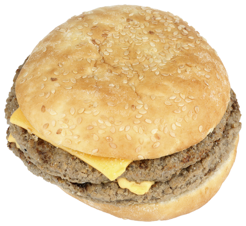 Pierre® SANDWICH JUMBO DOUBLE BEEF CHARBROIL W/ CHEESE IW 8 OZ 10000001340