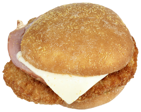 Sandwich Jumbo Chicken Cordon Blue Iw 6.6 Oz 1075