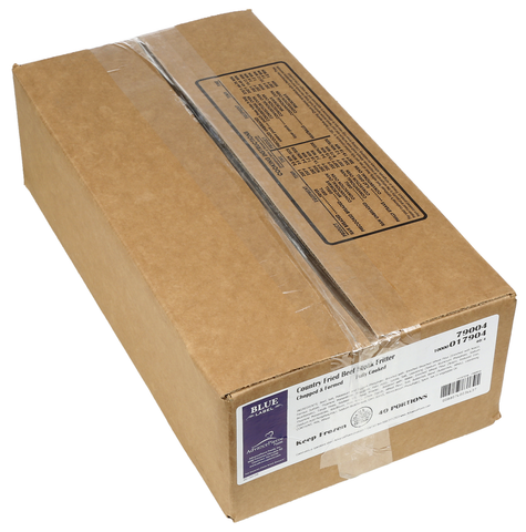Advance Food Country Fried Beef Steak, 4 Ounce -- 40 per case.