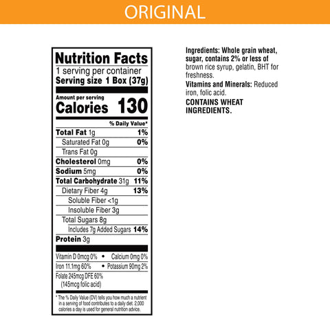 Kelloggs Cereal Frosted Miniature Wheat Base, 1.31 Ounce Each -- 70 Per Case