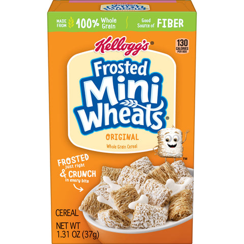 Kelloggs Cereal Frosted Miniature Wheat Base, 1.31 Ounce Each -- 70 Per Case