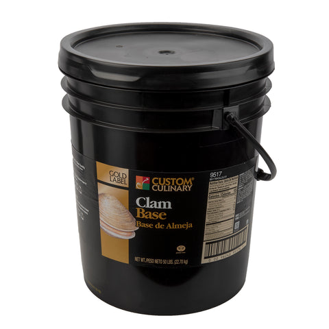 Custom Culinary Gold Label Clam Base, 50 Pound.