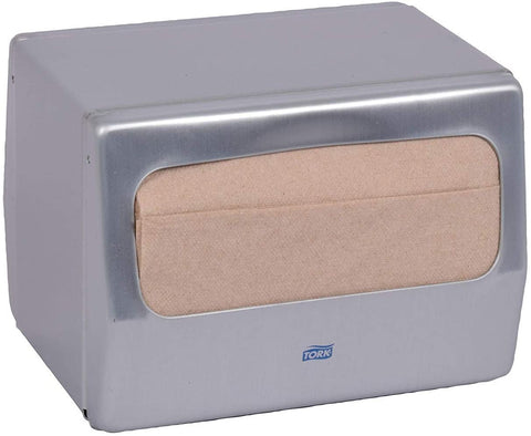 Tork® DISPENSER NAPKIN TABLE MASTERFOLD BRUSHED STEEL