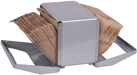 Tork® DISPENSER NAPKIN TABLE MASTERFOLD BRUSHED STEEL