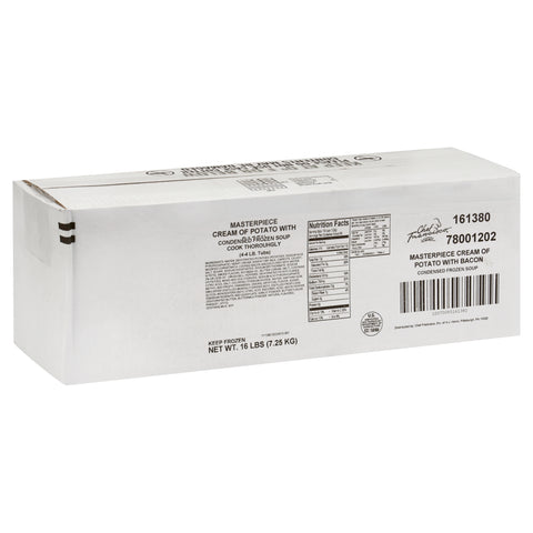 Chef Francisco Potato with Bacon Soup, 4 Pound -- 4 per case