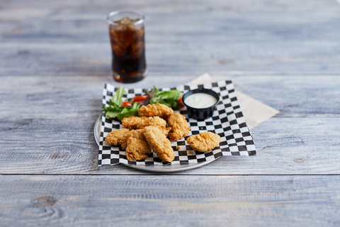 Tyson Skinless Boneless Breaded Chicken Breast Chunk, 5 Pound -- 2 per case.