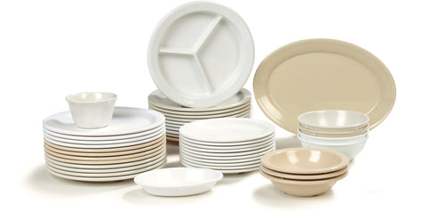 Carlisle PLATE SALAD MELAMINE CAFE BLUE 7.25