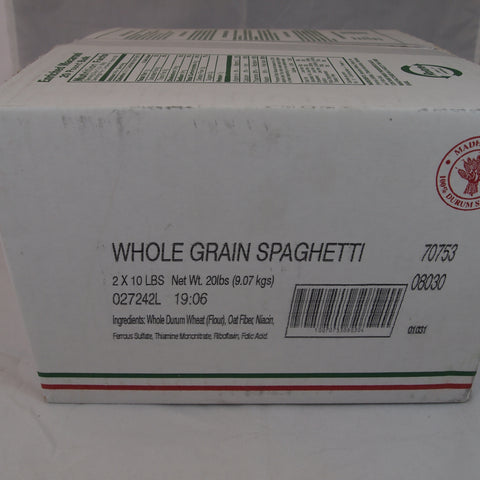 Pasta Spaghetti Whole Grain 10