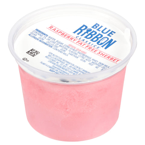 Blue Bunny ICE CREAM CUP SHERBET RASPBERRY