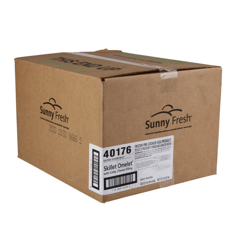 Omelet® Fresh Skillet W/ Colby Cheese, Fz Bulk
