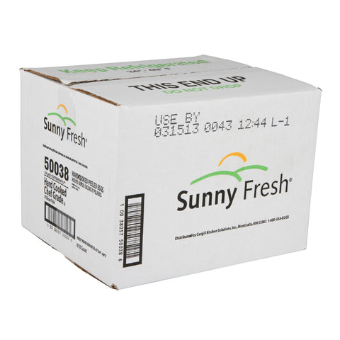 Sunny Fresh Hard Cooked Peeled Egg Salad, 18 per bag -- 8 bags per case