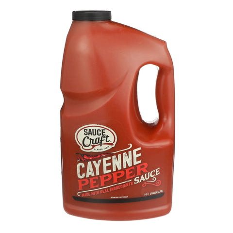 Sauce Craft Cayenne Pepper Sauce, 1 Gallon -- 2 per case
