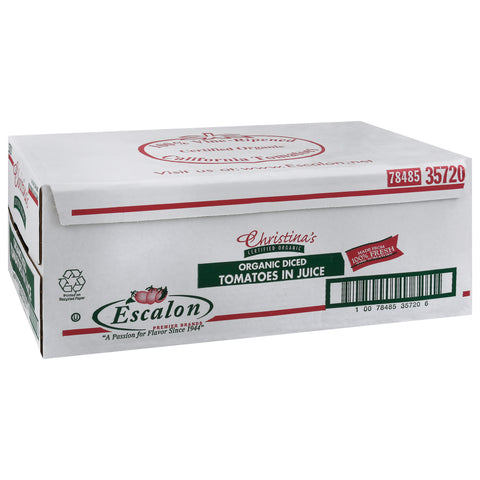 Christina’s™ Certified Organic TOMATO DICED IN JUICE ORGANIC 7848535720/78002621