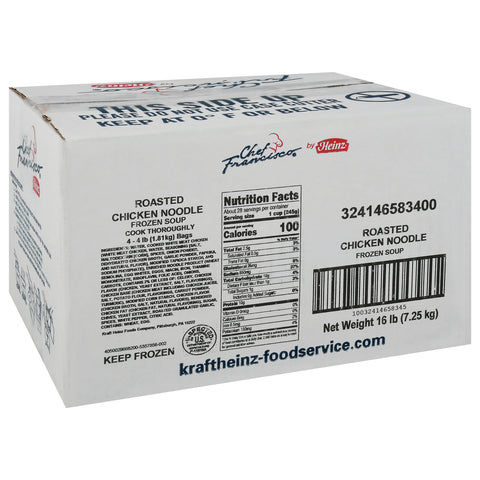 Soup Chicken Noodle Roasted Rtu 658340/78004323