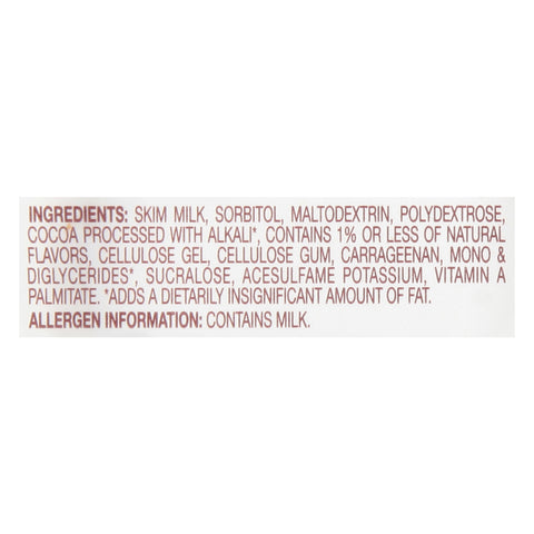Blue Bunny Health Smart Chocolate Ice Cream Cup, 4 Fluid Ounce -- 48 per case