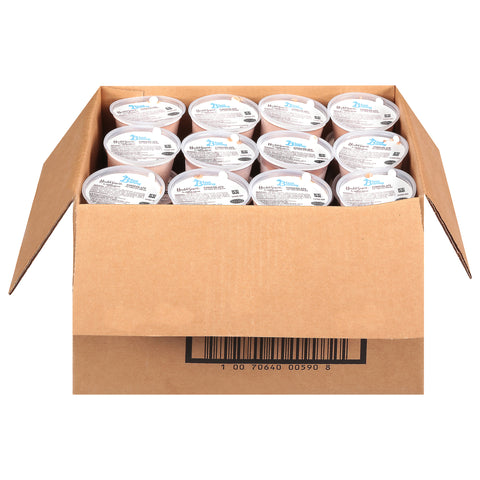 Blue Bunny Health Smart Chocolate Ice Cream Cup, 4 Fluid Ounce -- 48 per case