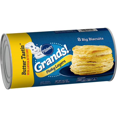 Pillsbury® DOUGH BISCUIT FLAKY LAYERS BUTTER TASTIN'