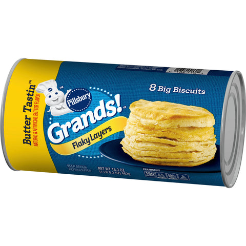 Pillsbury® DOUGH BISCUIT FLAKY LAYERS BUTTER TASTIN'
