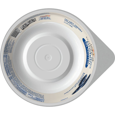 Yoplait Greek 100 Calorie Blended Blueberry Yogurt, 5.3 Ounce -- 12 per case.