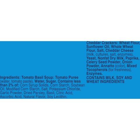 Progresso® SOUP TOMATO BASIL CHEDDAR CRACKER