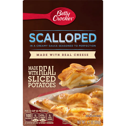 Betty Crocker Scalloped Casserole Potato, 4.7 Ounce -- 12 per case.