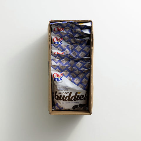 Chex Mix Muddy Buddies Cookies N Cream Snack Mix, 4.25 Ounce -- 7 per case.