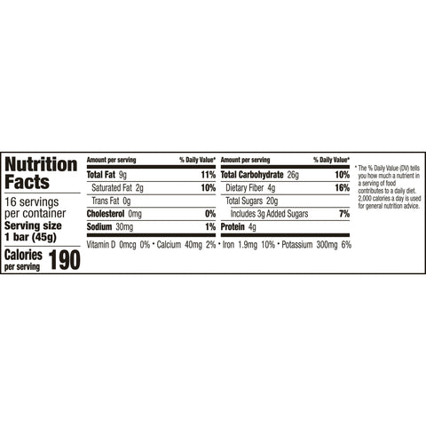 Larabar Chocolate Chip Brownie, 1.6 Ounce -- 64 per case.