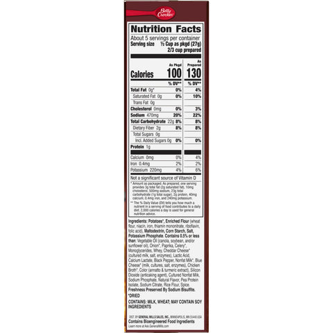 Betty Crocker Scalloped Casserole Potato, 4.7 Ounce -- 12 per case.