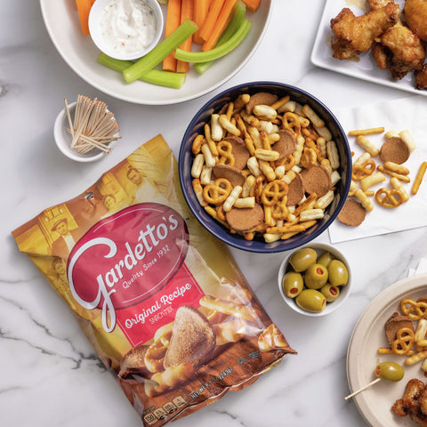 Gardettos Original Recipe Snacks Mix, 8.6 Ounce -- 12 per case.